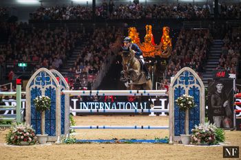 Scott Brash and Ursula runners up in World Cup class at Olympia, The London International Horse Show